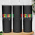 Reggae Party Skinny Tumbler Rastafari Jamaican Palm Tree Music - Wonder Print Shop