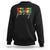 Reggae Party Sweatshirt Rastafari Jamaican Palm Tree Music - Wonder Print Shop