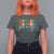 Reggae Party T Shirt For Women Rastafari Jamaican Palm Tree Music - Wonder Print Shop