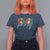 Reggae Party T Shirt For Women Rastafari Jamaican Palm Tree Music - Wonder Print Shop