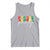 Reggae Party Tank Top Rastafari Jamaican Palm Tree Music - Wonder Print Shop