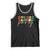 Reggae Party Tank Top Rastafari Jamaican Palm Tree Music - Wonder Print Shop