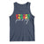 Reggae Party Tank Top Rastafari Jamaican Palm Tree Music - Wonder Print Shop