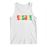 Reggae Party Tank Top Rastafari Jamaican Palm Tree Music - Wonder Print Shop