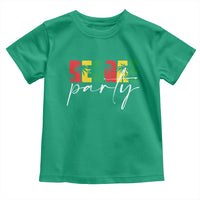 Reggae Party Toddler T Shirt Rastafari Jamaican Palm Tree Music - Wonder Print Shop
