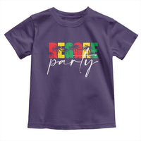 Reggae Party Toddler T Shirt Rastafari Jamaican Palm Tree Music - Wonder Print Shop