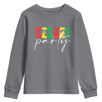 Reggae Party Youth Sweatshirt Rastafari Jamaican Palm Tree Music - Wonder Print Shop