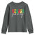Reggae Party Youth Sweatshirt Rastafari Jamaican Palm Tree Music - Wonder Print Shop