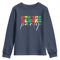 Reggae Party Youth Sweatshirt Rastafari Jamaican Palm Tree Music - Wonder Print Shop