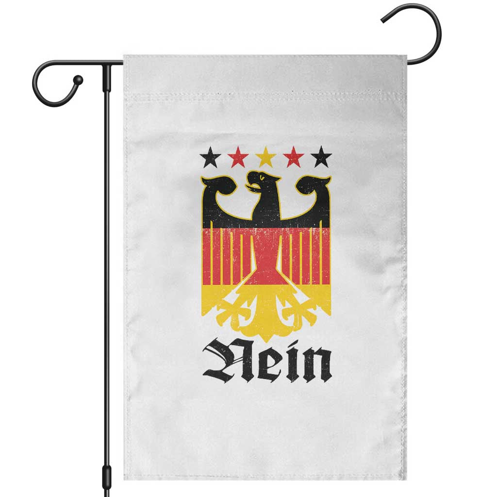 Funny German Eagle Garden Flag Vintage Nein No Germany Souvenir Oktoberfest - Wonder Print Shop