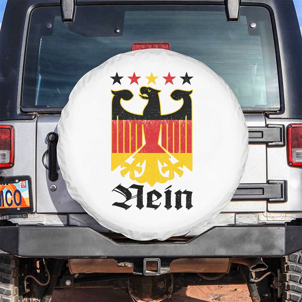 Funny German Eagle Spare Tire Cover Vintage Nein No Germany Souvenir Oktoberfest - Wonder Print Shop