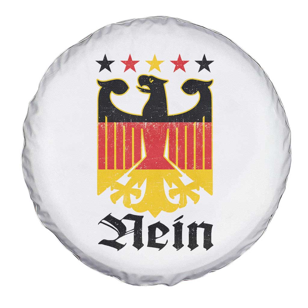 Funny German Eagle Spare Tire Cover Vintage Nein No Germany Souvenir Oktoberfest - Wonder Print Shop