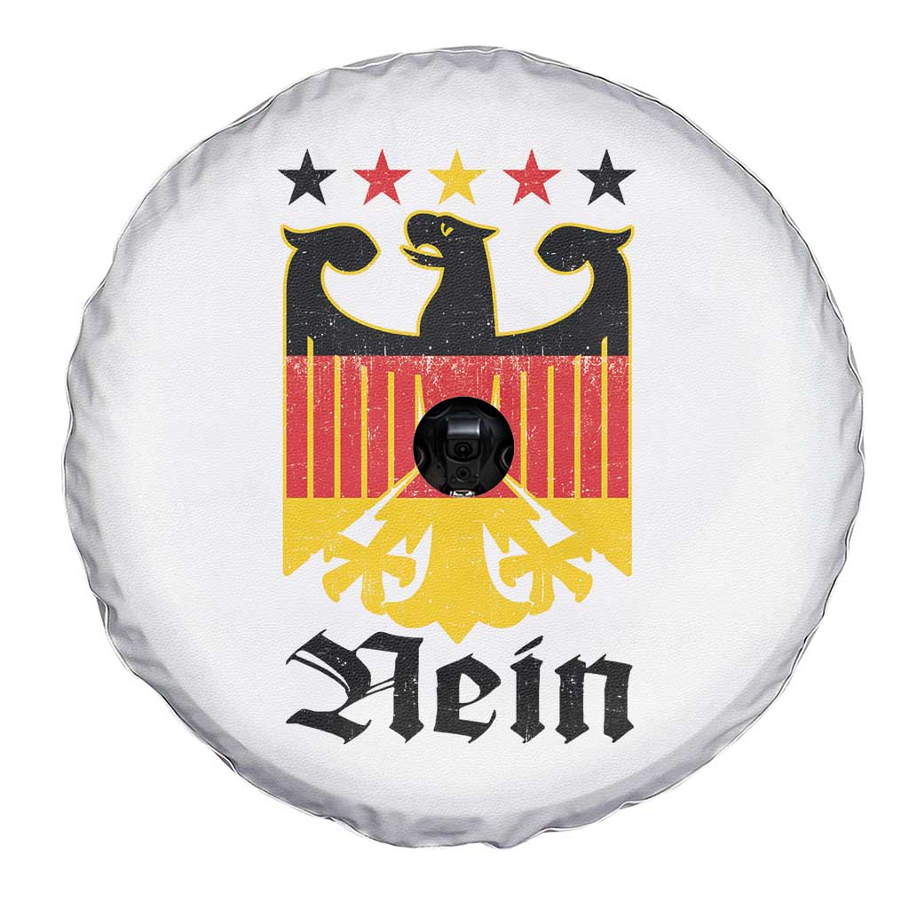 Funny German Eagle Spare Tire Cover Vintage Nein No Germany Souvenir Oktoberfest - Wonder Print Shop