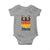 Funny German Eagle Baby Onesie Vintage Nein No Germany Souvenir Oktoberfest - Wonder Print Shop