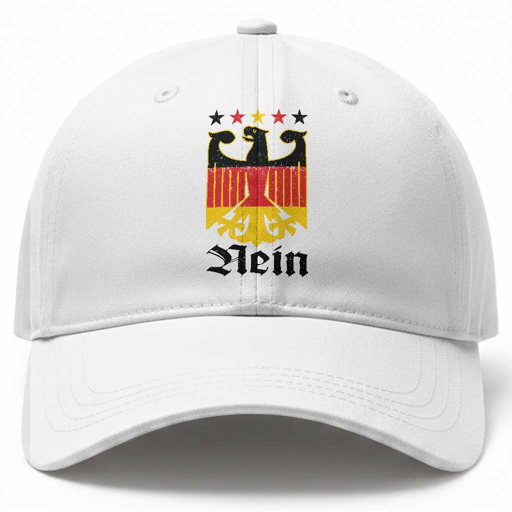Funny German Eagle Baseball Cap Vintage Nein No Germany Souvenir Oktoberfest