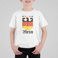Funny German Eagle T Shirt For Kid Vintage Nein No Germany Souvenir Oktoberfest - Wonder Print Shop