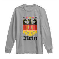 Funny German Eagle Long Sleeve Shirt Vintage Nein No Germany Souvenir Oktoberfest - Wonder Print Shop