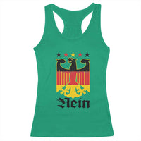 Funny German Eagle Racerback Tank Top Vintage Nein No Germany Souvenir Oktoberfest - Wonder Print Shop