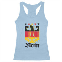 Funny German Eagle Racerback Tank Top Vintage Nein No Germany Souvenir Oktoberfest - Wonder Print Shop