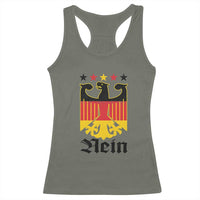 Funny German Eagle Racerback Tank Top Vintage Nein No Germany Souvenir Oktoberfest - Wonder Print Shop