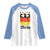 Funny German Eagle Raglan Shirt Vintage Nein No Germany Souvenir Oktoberfest - Wonder Print Shop
