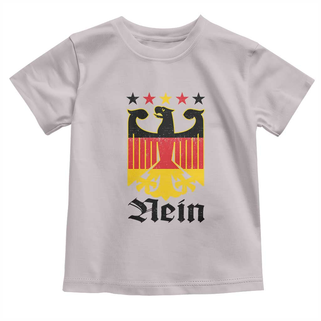 Funny German Eagle Toddler T Shirt Vintage Nein No Germany Souvenir Oktoberfest - Wonder Print Shop