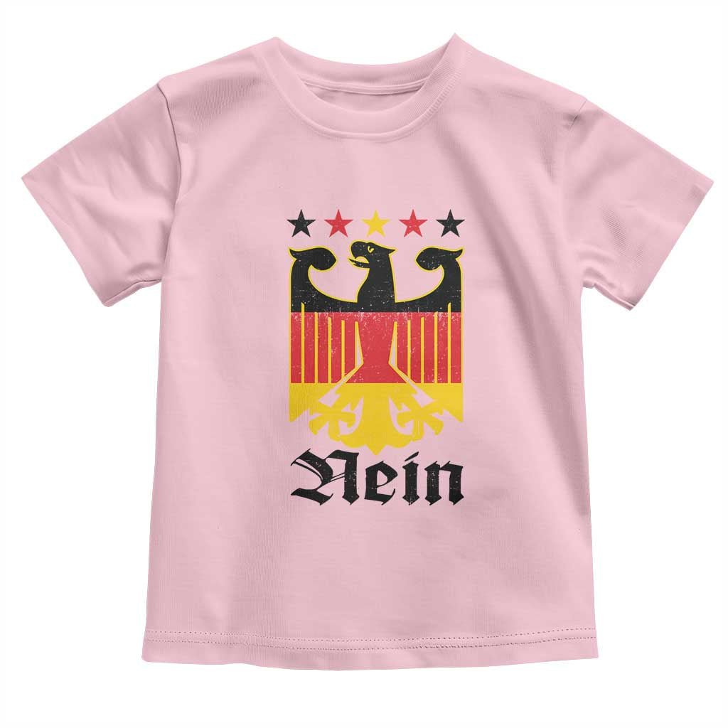 Funny German Eagle Toddler T Shirt Vintage Nein No Germany Souvenir Oktoberfest - Wonder Print Shop