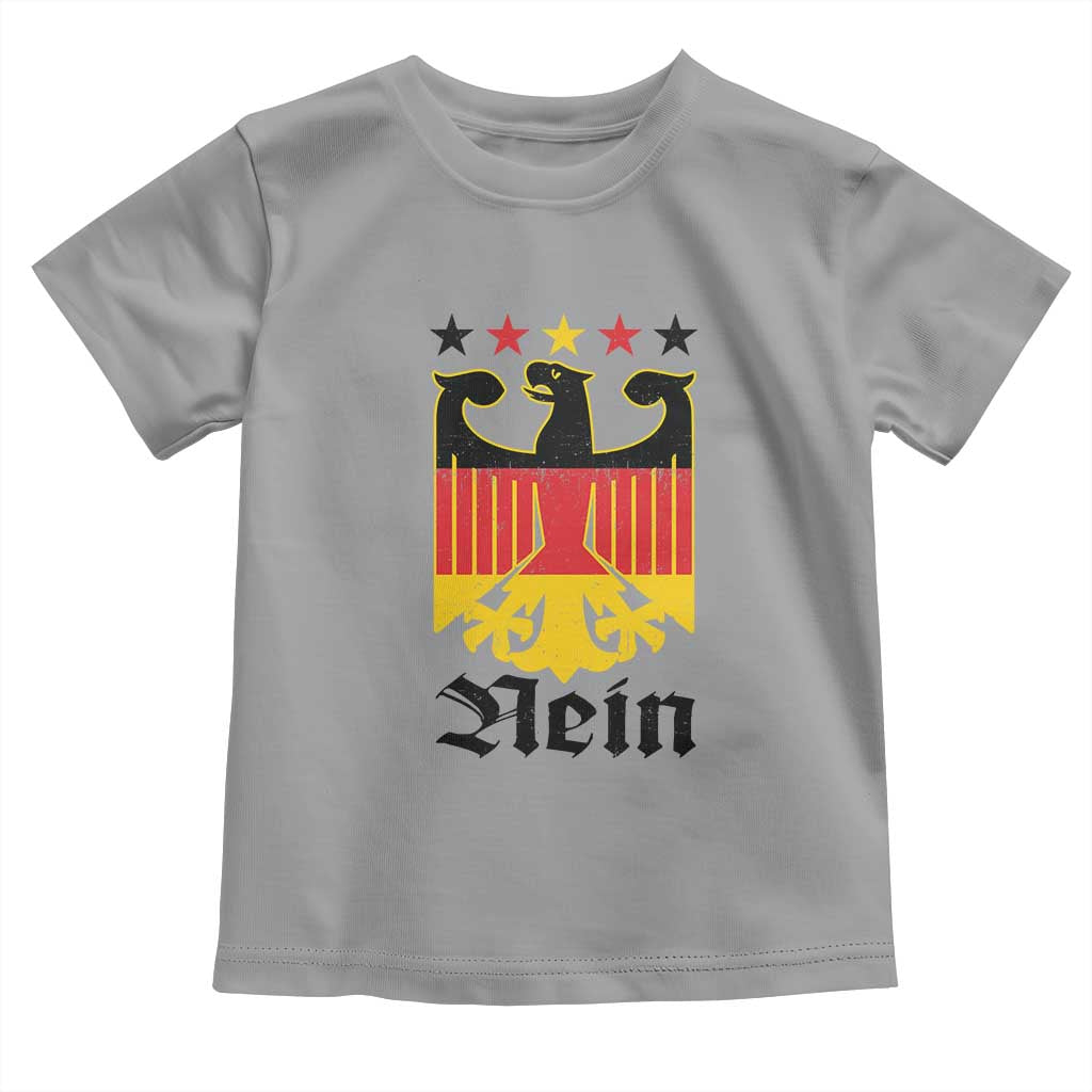 Funny German Eagle Toddler T Shirt Vintage Nein No Germany Souvenir Oktoberfest - Wonder Print Shop