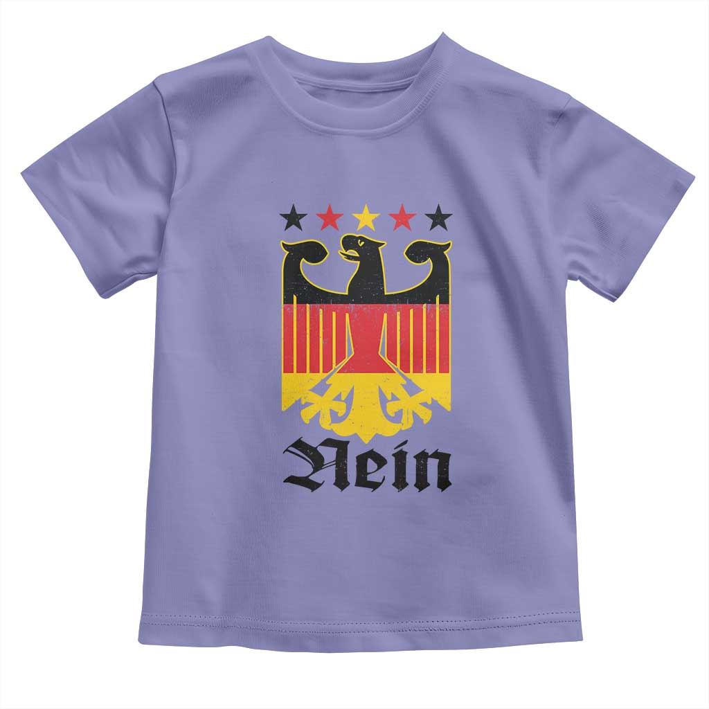 Funny German Eagle Toddler T Shirt Vintage Nein No Germany Souvenir Oktoberfest - Wonder Print Shop