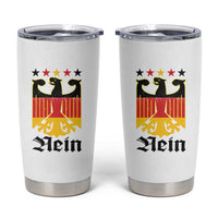 Funny German Eagle Tumbler Cup Vintage Nein No Germany Souvenir Oktoberfest - Wonder Print Shop