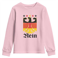 Funny German Eagle Youth Sweatshirt Vintage Nein No Germany Souvenir Oktoberfest - Wonder Print Shop