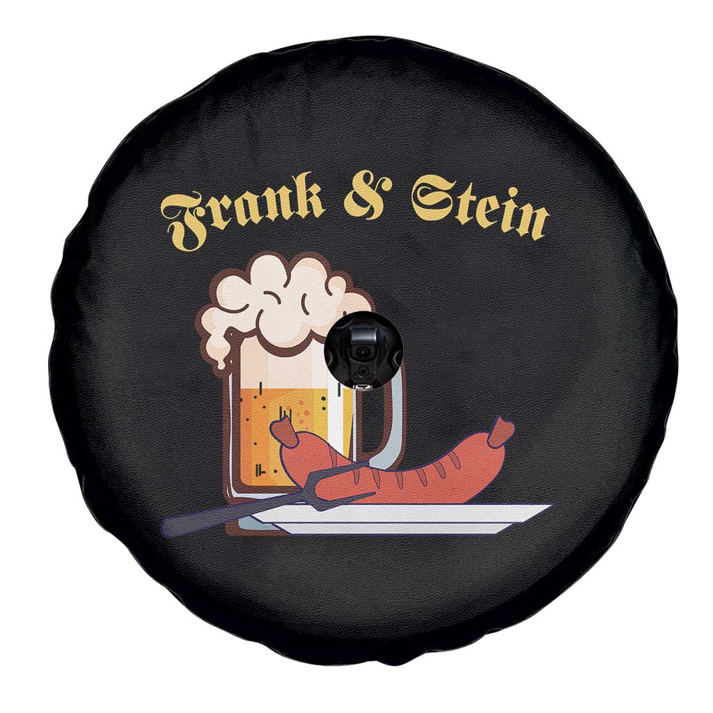 Funny Frank & Stein Spare Tire Cover German Beer Drinking Oktoberfest Sausage - Wonder Print Shop