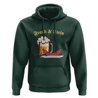 Funny Frank & Stein Hoodie German Beer Drinking Oktoberfest Sausage - Wonder Print Shop