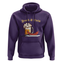 Funny Frank & Stein Hoodie German Beer Drinking Oktoberfest Sausage - Wonder Print Shop
