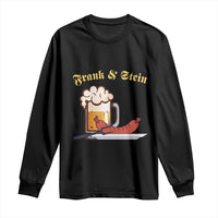Funny Frank & Stein Long Sleeve Shirt German Beer Drinking Oktoberfest Sausage - Wonder Print Shop
