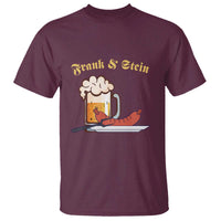Funny Frank & Stein T Shirt German Beer Drinking Oktoberfest Sausage - Wonder Print Shop