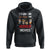 Funny Halloween Hoodie I Run On Coffee And Horror Movies Pumpkin Witch Hat
