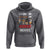 Funny Halloween Hoodie I Run On Coffee And Horror Movies Pumpkin Witch Hat
