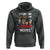 Funny Halloween Hoodie I Run On Coffee And Horror Movies Pumpkin Witch Hat