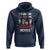 Funny Halloween Hoodie I Run On Coffee And Horror Movies Pumpkin Witch Hat