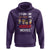 Funny Halloween Hoodie I Run On Coffee And Horror Movies Pumpkin Witch Hat