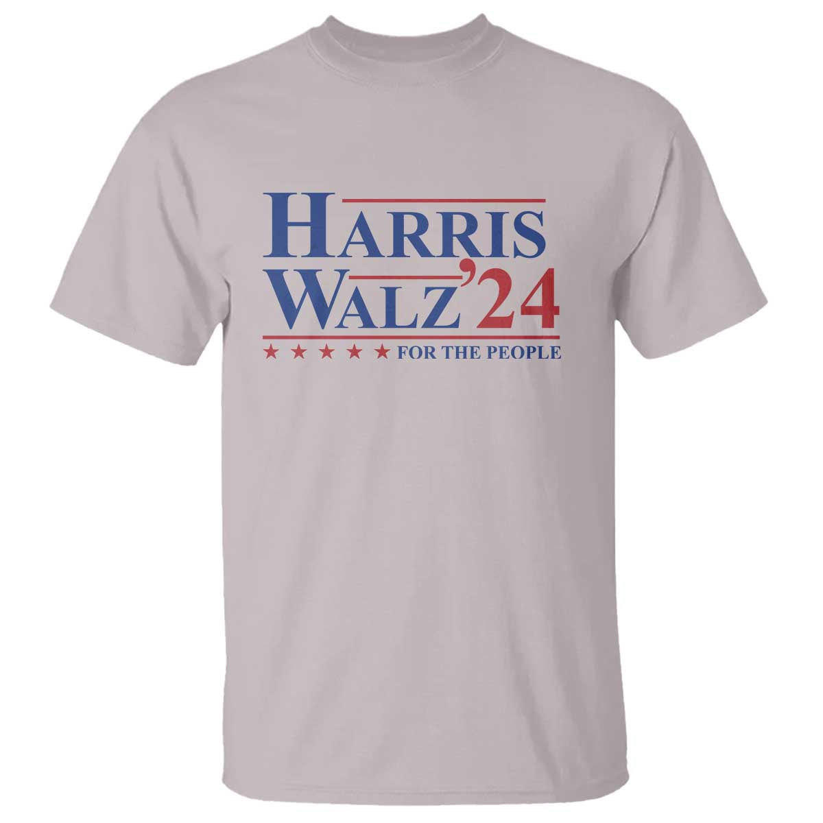 Harris Walz'24 T Shirt Presidential Election 2024 US Flag - Wonder Print Shop