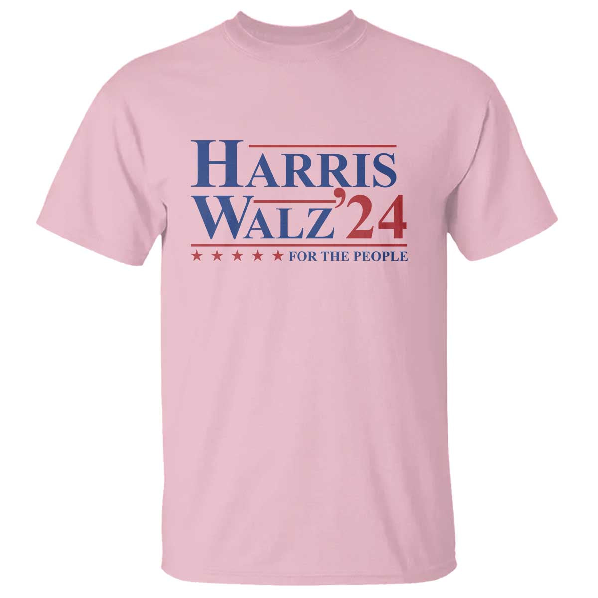 Harris Walz'24 T Shirt Presidential Election 2024 US Flag - Wonder Print Shop