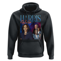 Harris Walz Supporter Hoodie Presidential Election Pearls US Flag - Wonder Print Shop