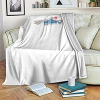 Trout Fly Fish Nature Montane Forest Fishing Camping Throw Blanket - Wonder Print Shop