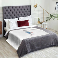 Trout Fly Fish Nature Montane Forest Fishing Camping Throw Blanket - Wonder Print Shop