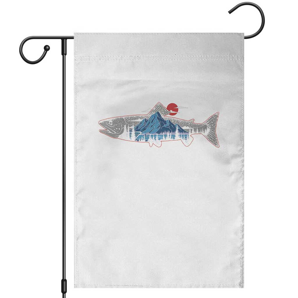 Trout Fly Fish Nature Montane Forest Fishing Camping Garden Flag - Wonder Print Shop