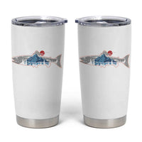 Trout Fly Fish Nature Montane Forest Fishing Camping Tumbler Cup - Wonder Print Shop