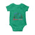 Gone Fishing Baby Onesie Trout Fishing Lover Montane Forest - Wonder Print Shop