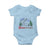 Gone Fishing Baby Onesie Trout Fishing Lover Montane Forest - Wonder Print Shop
